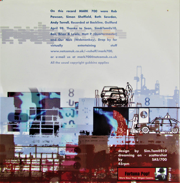 Mark 700 : Dreaming On / Scattershot (7")