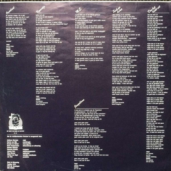 Werk In Uitvoering : Overlast (LP, Album)