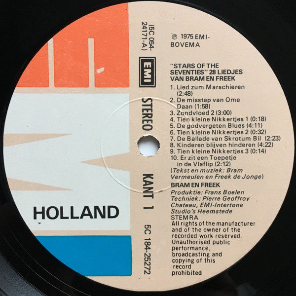 Bram* En Freek* : 28 Liedjes Van Bram En Freek (2xLP, Album, RE + Comp)