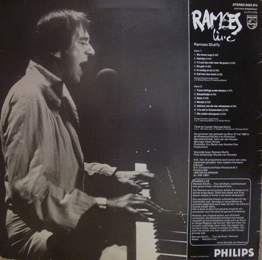 Ramses Shaffy : Ramses Live (LP, Album)