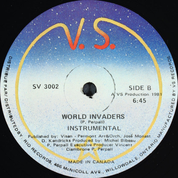 Pluton And Humanoids* : World Invaders (12")