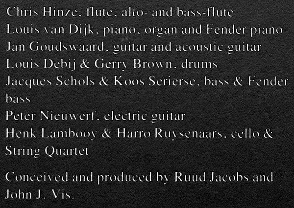 Chris Hinze, Louis van Dijk : Back To Bach - The Best Of The Bach Recordings (LP, Comp)