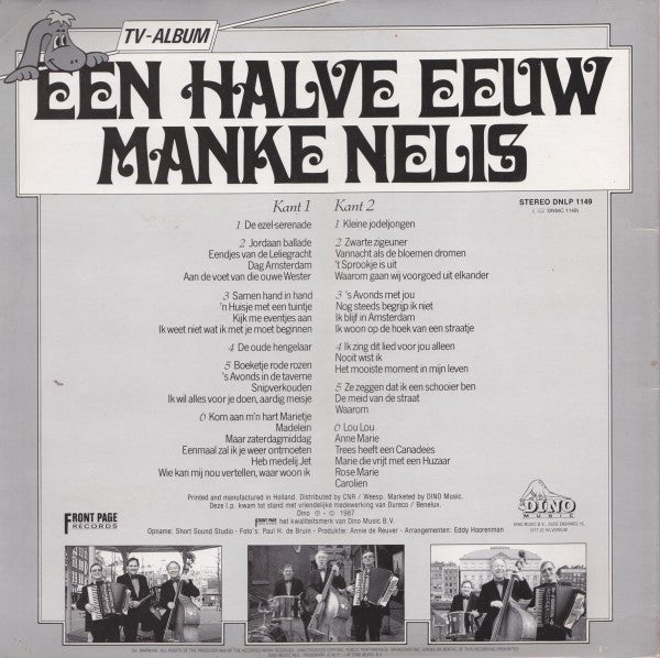 Manke Nelis : Een Halve Eeuw Manke Nelis (LP, Album)