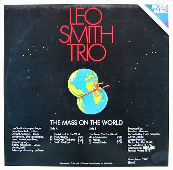 Leo Smith Trio : The Mass On The World (LP)