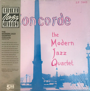 The Modern Jazz Quartet : Concorde (LP, Album, Mono, RE)