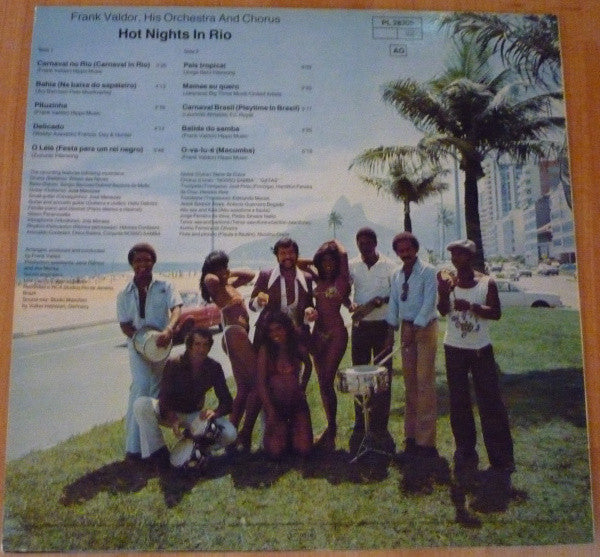 Chor Und Orchester Frank Valdor : Hot Nights In Rio (LP, Album)