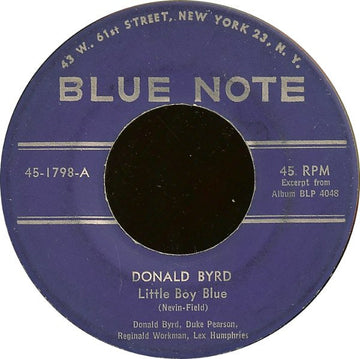 Donald Byrd : Little Boy Blue (7")