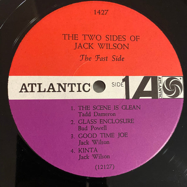 Jack Wilson With Philly Joe Jones* & Leroy Vinnegar : The Two Sides Of Jack Wilson (LP, Album, Mono)