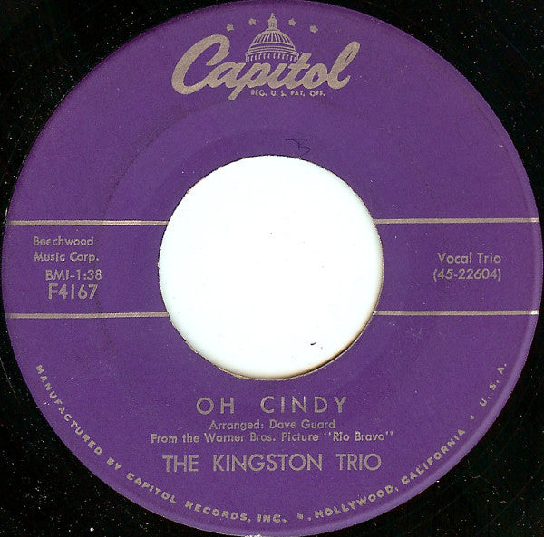 Kingston Trio : The Tijuana Jail (7", Single)
