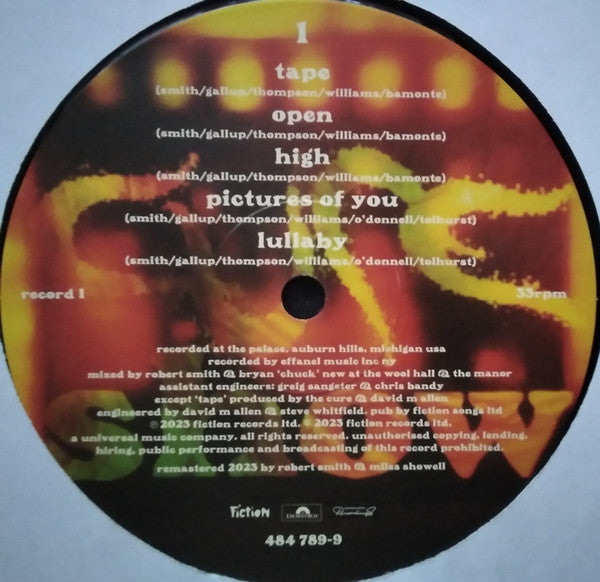 Cure* : Show (2xLP, Album, RE, RM, 30t)