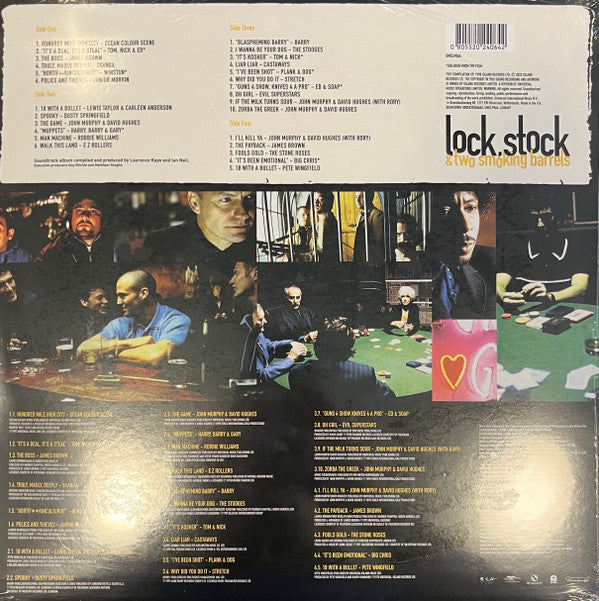 Various : Lock, Stock & Two Smoking Barrels - Original Soundtrack (2xLP, Comp, Ltd, RE)