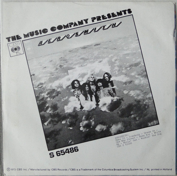 Aerosmith : Dream On (7", Single)