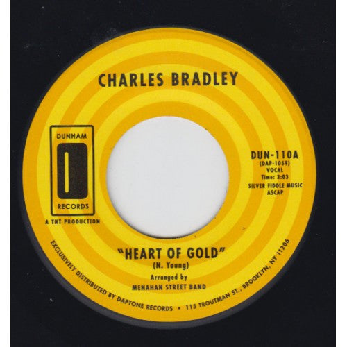 Charles Bradley : Heart Of Gold (7", Single)