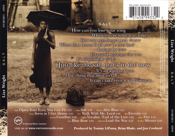 Lizz Wright : Salt (CD, Album)