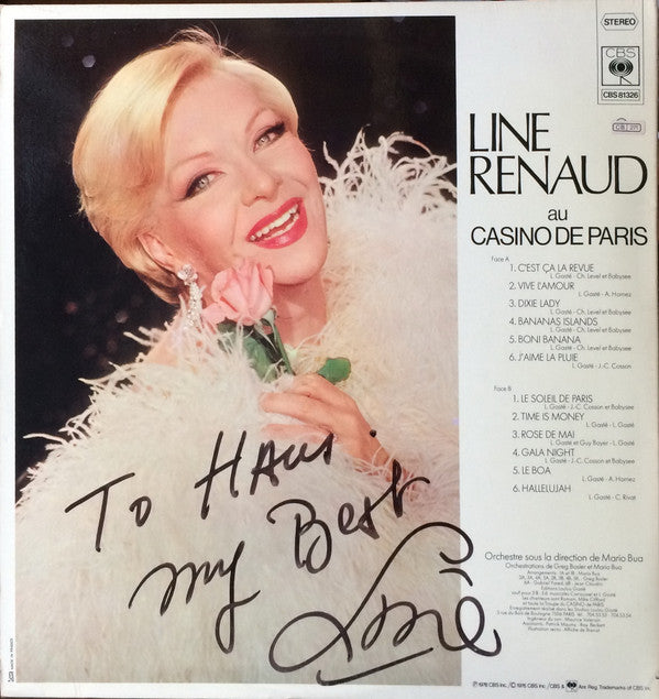 Line Renaud : Parisline (LP, Album, Gat)