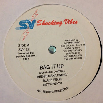 Beenie Man / Lukie D / Black Pearl (5) : Bag It Up (12")