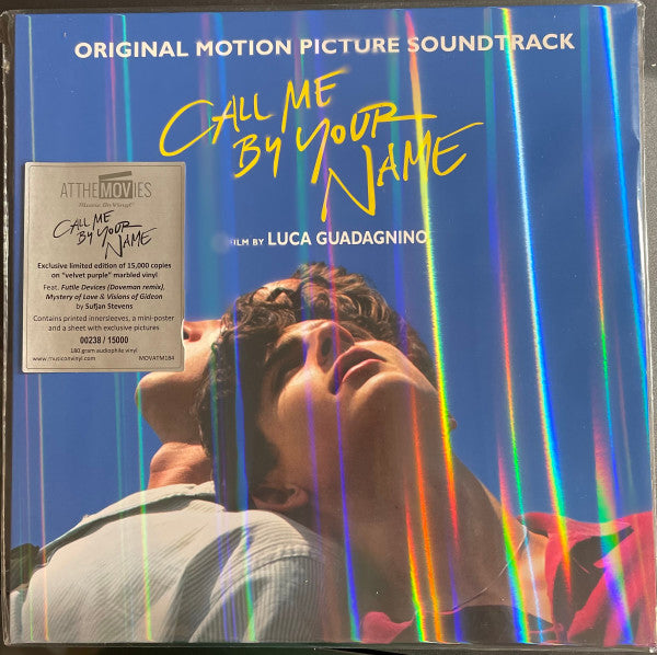 Various : Call Me By Your Name (Original Motion Picture Soundtrack) (2xLP, Album, Ltd, Num, RE, Pur)