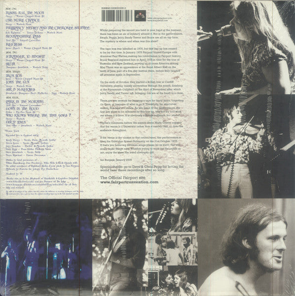 Fairport Convention : Who Knows? (1975 The Woodworm Archives - Vol. One) (2xLP, 160)