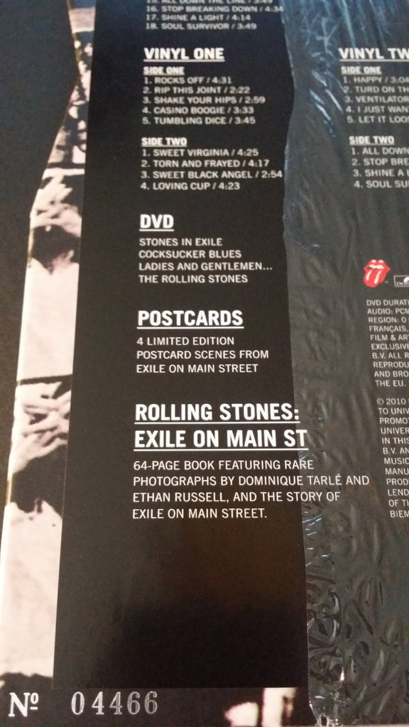 The Rolling Stones : Exile On Main St. (2xLP, Album, RE, Gat + CD, Album, RE + CD, Album +)