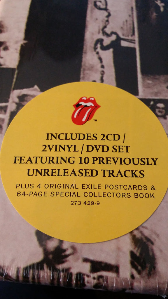 The Rolling Stones : Exile On Main St. (2xLP, Album, RE, Gat + CD, Album, RE + CD, Album +)