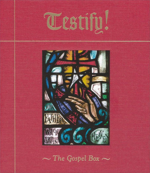 Various : Testify! The Gospel Box (3xCD, Comp, RM + Box)