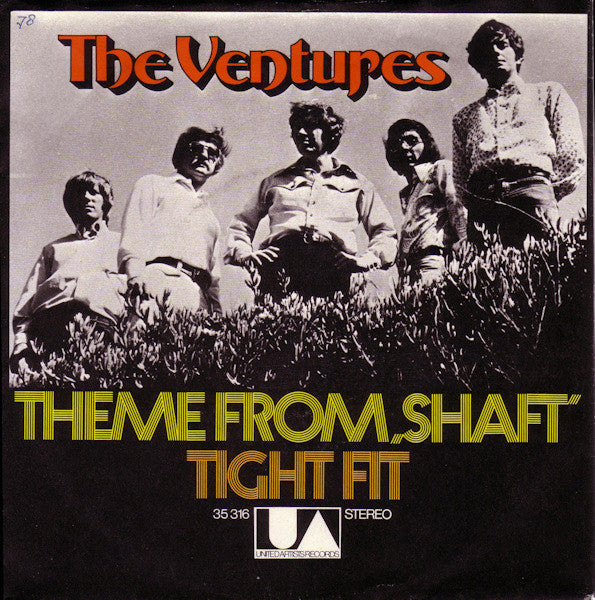 The Ventures : Theme From "Shaft" / Tight Fit (7", Single)