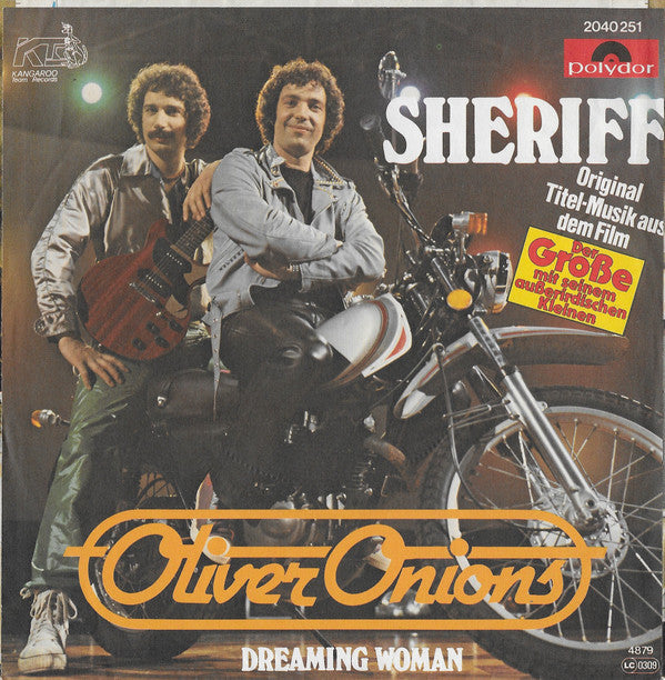 Oliver Onions : Sheriff (7", Single)