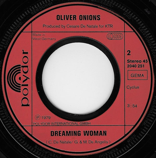 Oliver Onions : Sheriff (7", Single)