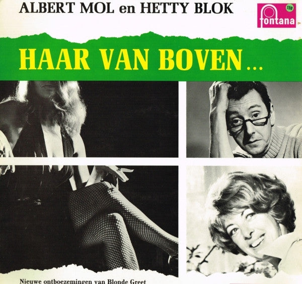 Albert Mol En Hetty Blok : Haar Van Boven ... (LP, Album)