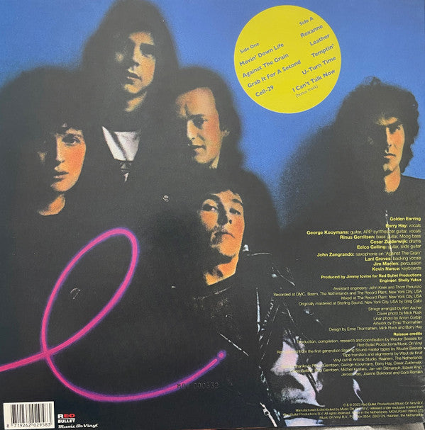 Golden Earring : Grab It For A Second (LP, Album, Ltd, Num, Yel)