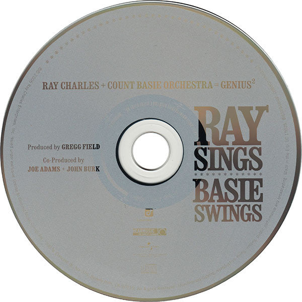 Ray Charles + Count Basie Orchestra : Ray Sings Basie Swings (CD, Album)