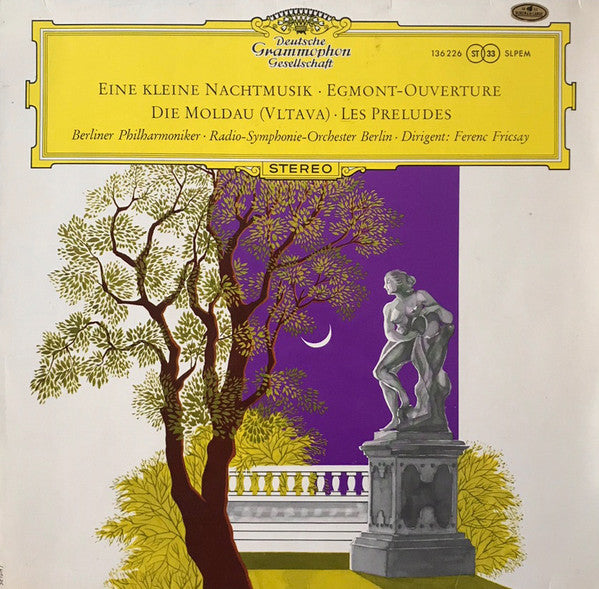 Berliner Philharmoniker ∙ Radio-Symphonie-Orchester Berlin ∙ Ferenc Fricsay : Eine Kleine Nachtmusik · Egmont-Ouverture · Die Moldau (Vltava) · Les Preludes (LP, RP)