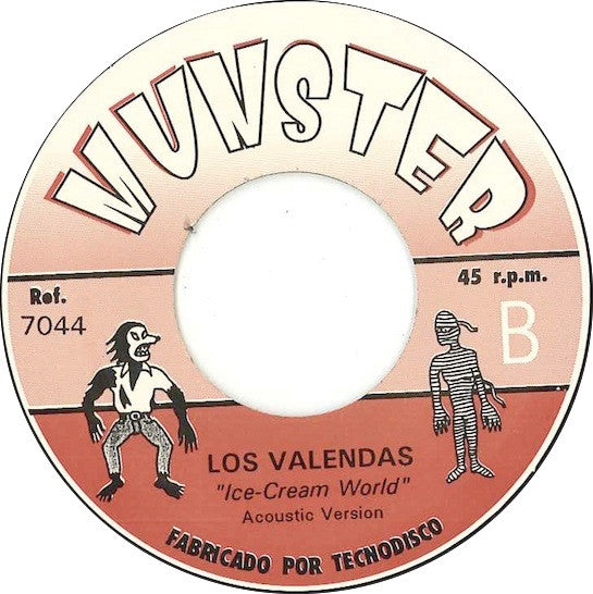Los Valendas : Lonesome Clowns (7", Single, Gat)