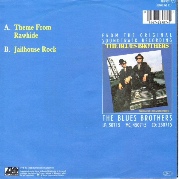 The Blues Brothers : Theme From Rawhide (7", Single)