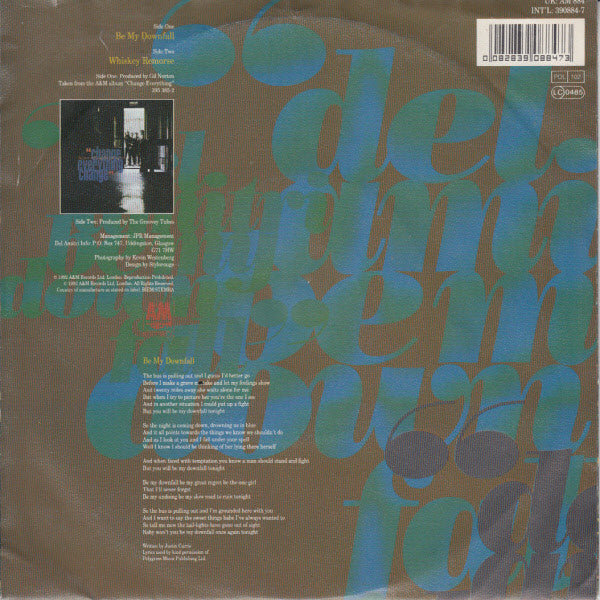 Del Amitri : Be My Downfall (7", Single)
