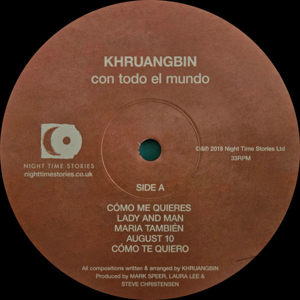 Khruangbin : Con Todo El Mundo (LP, Album, RE, RP, 180)