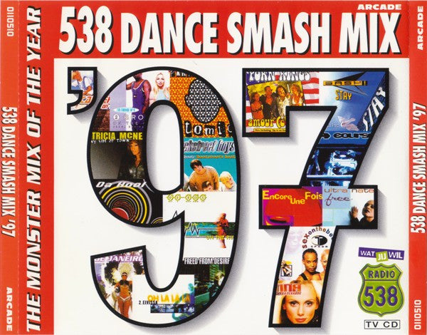 Various : 538 Dance Smash Mix '97 (2xCD, Mixed)