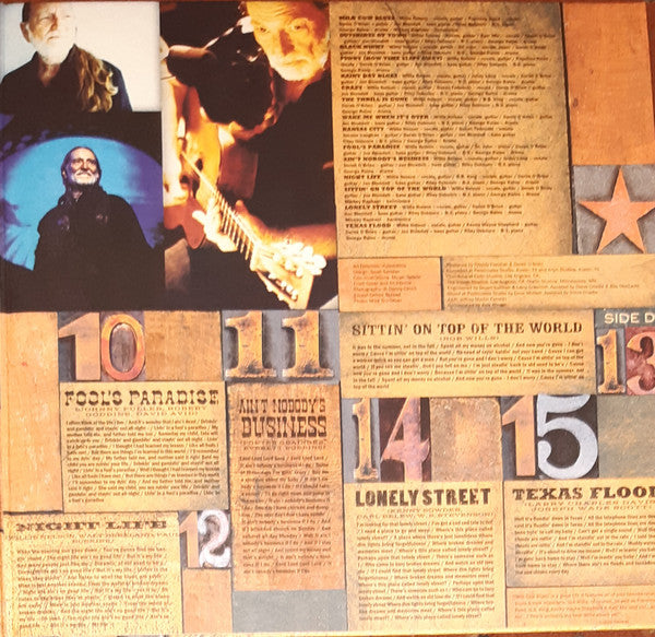 Willie Nelson : Milk Cow Blues (2xLP, Album, RE, 180)