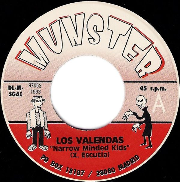 Los Valendas : Narrow Minded Kids (7", Single)