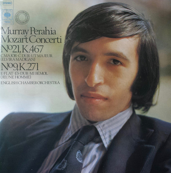 Murray Perahia, Wolfgang Amadeus Mozart, English Chamber Orchestra : Mozart Concerti, No. 21, K. 467, C Major, No. 9, K.271 E Flat (LP, Album, Gat)