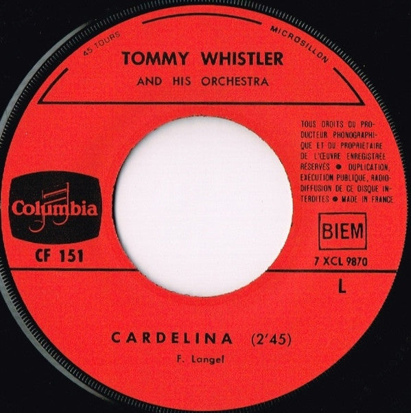 Tommy Whistler : Where The Rainbow Ends / Cardelina (7", Single)