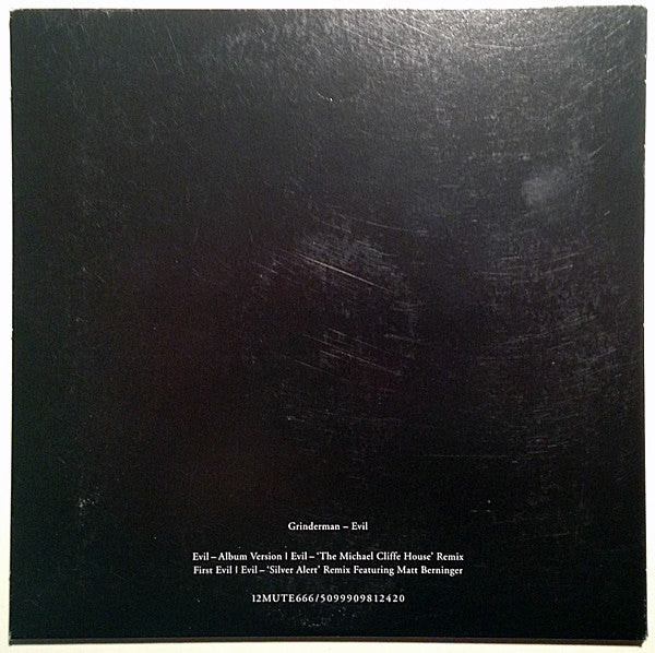 Grinderman : Evil (12", RSD, Red + CD, Single + Ltd)