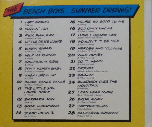 The Beach Boys : Summer Dreams! (CD, Comp, Dig)