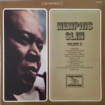 Memphis Slim : Volume II (LP, Quad, RE)