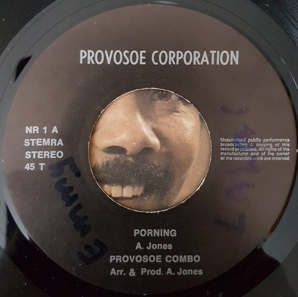Provosoe Combo : Por'ning (7")