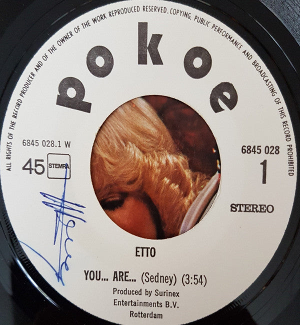 Etto Sedney : You... Are... (7")