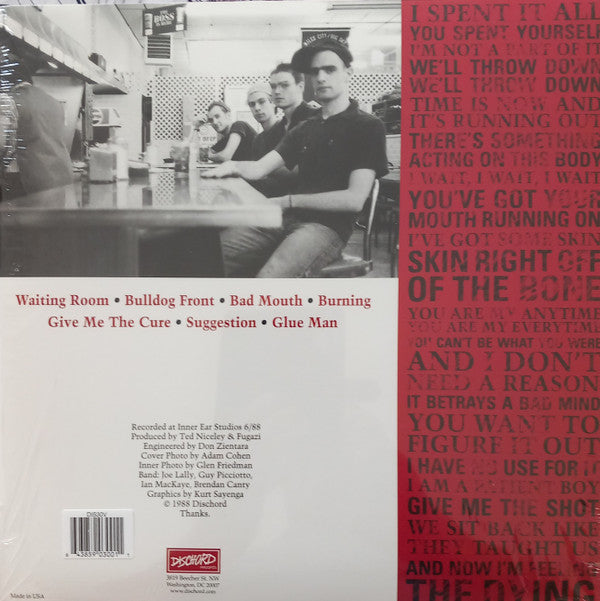 Fugazi : Fugazi (12", EP, RE, RP, Red)