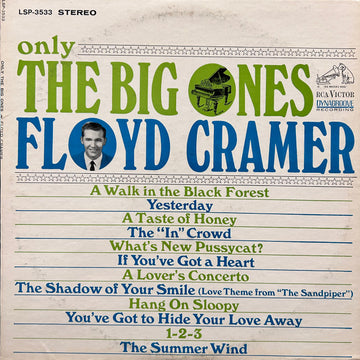 Floyd Cramer : Only The Big Ones (LP, Album, Hol)