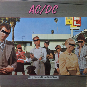 AC/DC : Dirty Deeds Done Dirt Cheap (LP, Album, RE)