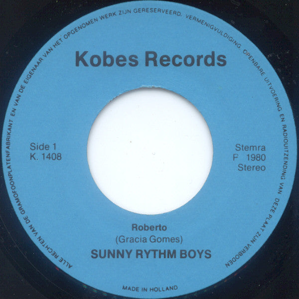 Sunny Rythm Boys : Roberto (7")